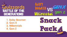 Load image into Gallery viewer, Generation Battle - Snack Pack
